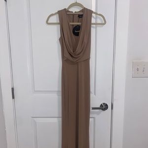 Nookie Entice Gown in Latte - XS